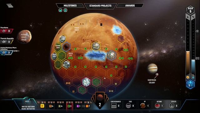Terraforming Mars online \ Покорение марса смотреть онлайн