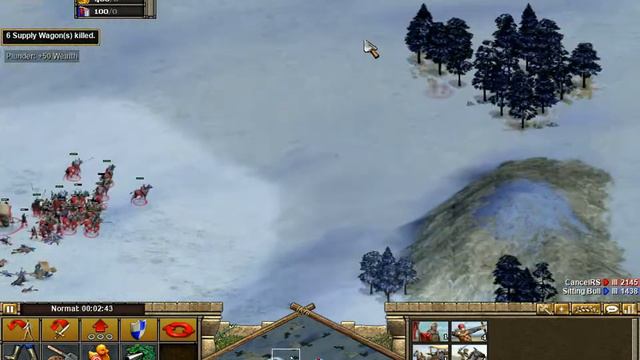 Прохождение Rise of Nations. Завоевание мира (Англия). Часть 8 - Юкон (На север!) смотреть онлайн
