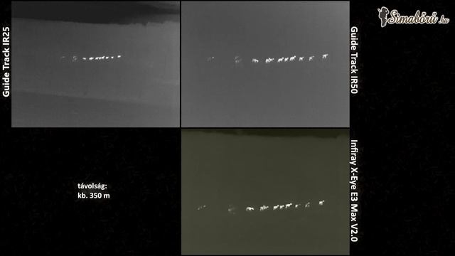Guide Track IR25, IR50, Pulsar Trail 2 XP50 LRF, Infiray X-Eye E3 Max V2.0 смотреть онлайн