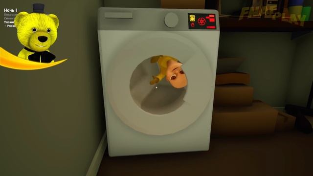 ЗАКРЫЛ РЕБЕНКА в ЖЕЛТОМ в СТИРАЛЬНОЙ МАШИНЕ ? Baby in Yellow Обновление смотреть онлайн