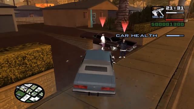 GTA San Andreas Walkthrough (#17. Drive-by) | ГТА Сан Андреас Прохождения (#17. Проехать рядом) смотреть онлайн