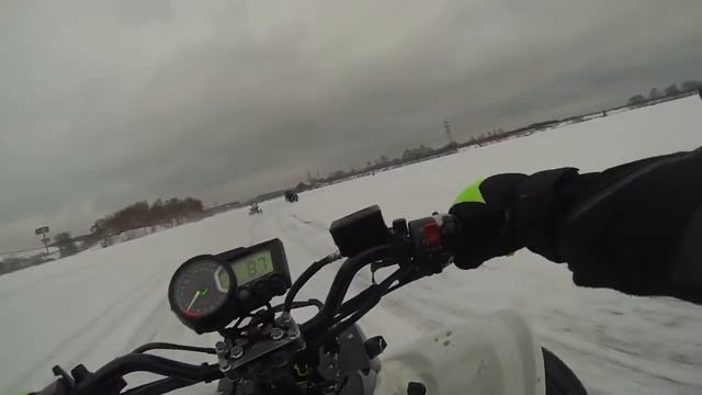 Зимняя покатушка на квадриках смотреть онлайн