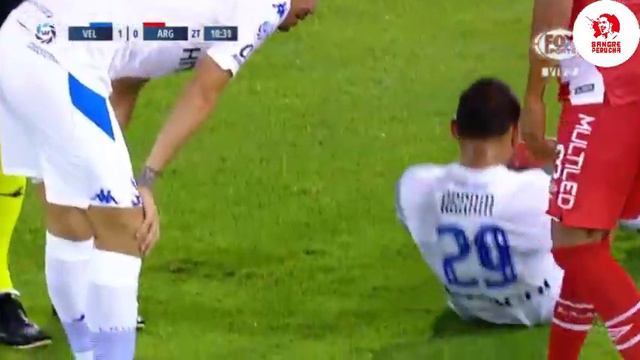 LUIS ABRAM (VÉLEZ SARSFIELD) VS ARGENTINOS JUNIORS - 01/03/2020 SUPERLIGA ARGENTINA.