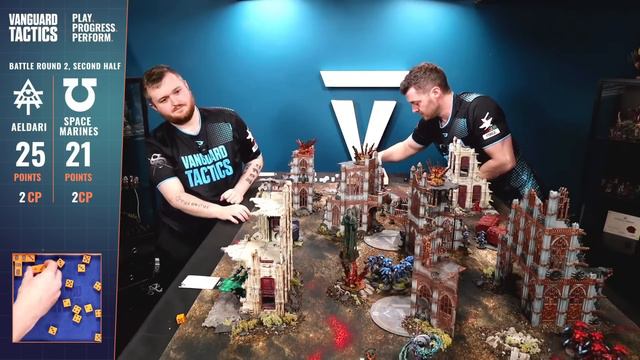 Warhammer 40k 10th Edition Live 2000pts Battle Report: [NEW] Space Marines Vs Aeldari смотреть онлайн