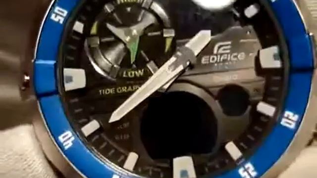 Casio Edifice EMA-100D Обзор функций в часах смотреть онлайн