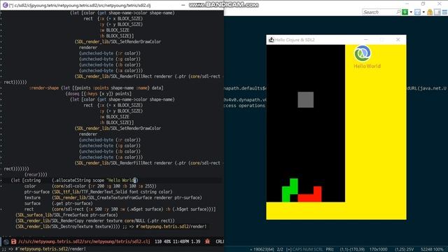 Clojure with SDL2 using Java Project Panama смотреть онлайн