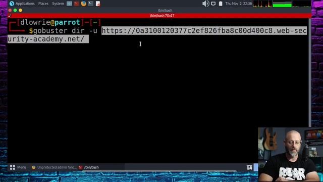 Unprotected Admin Portal - PortSwigger Web Security Academy Series смотреть онлайн