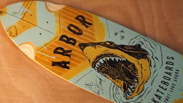 Лонгборд Arbor GB Sizzler Shark KOA 31.75' смотреть онлайн