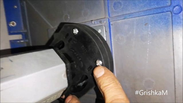 Ролета (рольставни) замена мотора на ручной привод (редуктор)