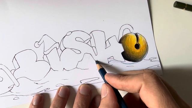 Cómo dibujar un graffiti Navideño o en Navidad #graffiti #navidad смотреть онлайн