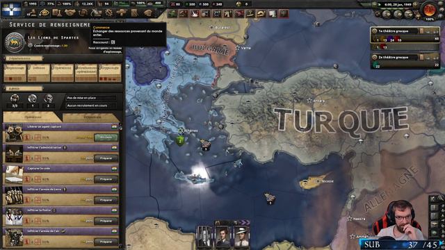 [TEST] J'attaque la TURQUIE ► HEARTS OF IRON 4 "GRECE ► BYZANCE " #06 - Royleviking Replay смотреть онлайн