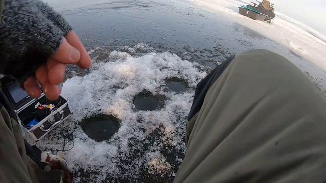 Зимняя рыбалка, Чудское озеро