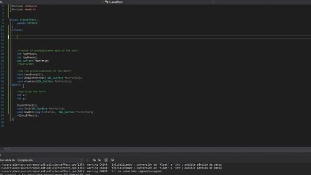 Demoscene programming - Optimize lens effect and refactor the code смотреть онлайн