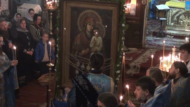 Святогорская икона в г. Радивилов 27.12.17г. смотреть онлайн