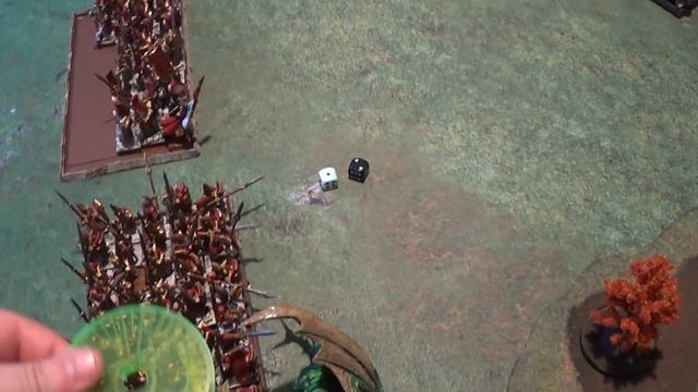 Warhammer Fantasy 8th ed. High Elves vs Orcs & Goblins смотреть онлайн