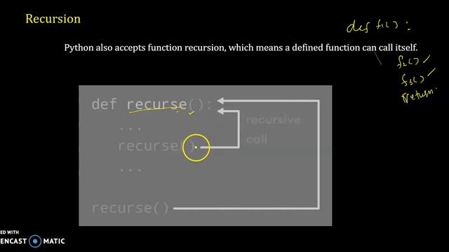 Python Programming : Return statement, Pass statement and Recursive function смотреть онлайн