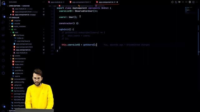 75. Async Pipe - Built-In Pipe | Subscribe Observables & Promises | Angular In Depth (Hindi) смотреть онлайн