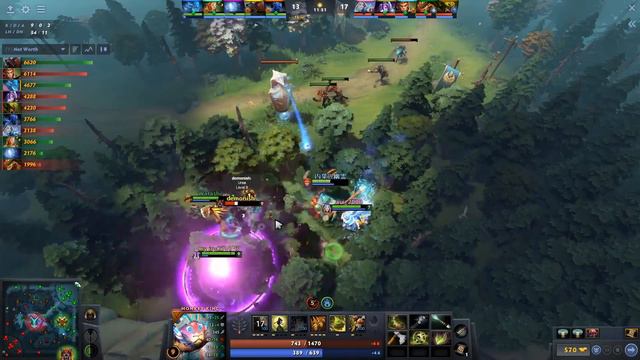 Miracle FIRST 7.31d GAME — 13 min Beyond Godlike смотреть онлайн