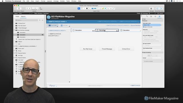Simple User Messaging for FileMaker Pro смотреть онлайн