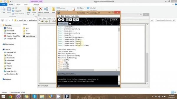 Processing IDE with Telnet Client