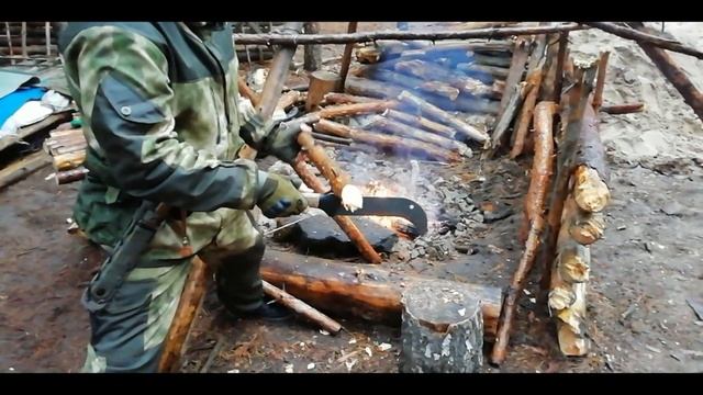 Секач Fiskars Х-3.Лесные тесты.Выживание.Тест №8 смотреть онлайн