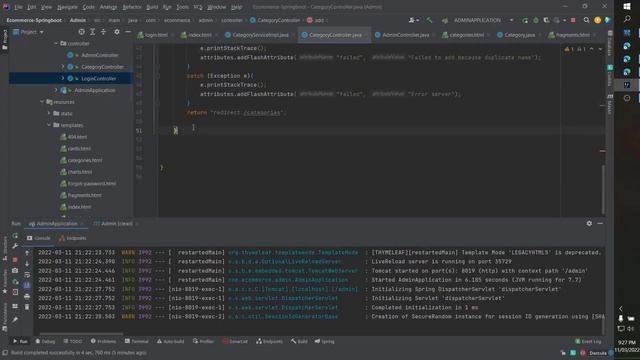 CRUD in Spring Boot-Thymeleaf with Category(next) | Part 6 |Ecommerce Web Spring Boot Project (REUP смотреть онлайн