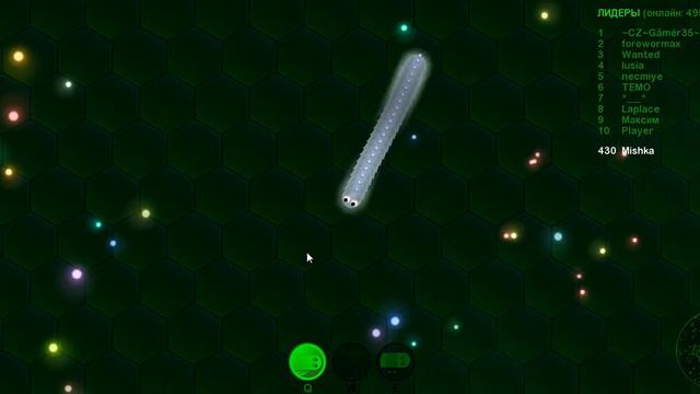 Wormax.io Побиваем рекорды.