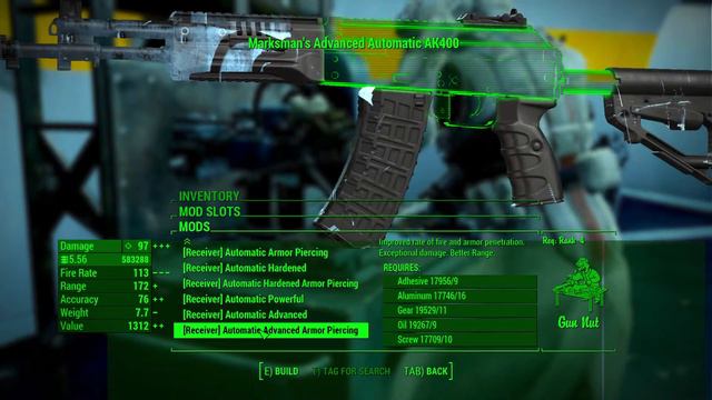Fallout 4 - AK400 Mod смотреть онлайн