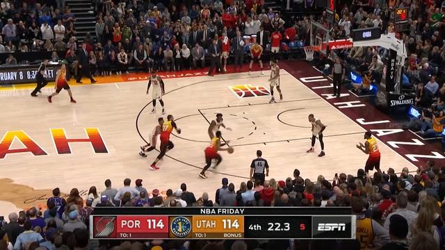 Refs Miss Clear Goaltending! Cost Blazers The Game! 2019-20 NBA Season смотреть онлайн