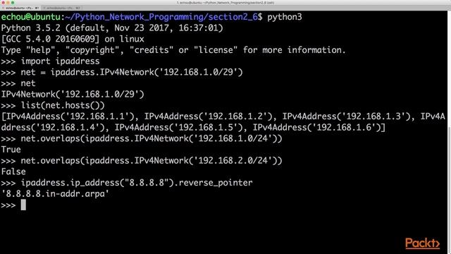 09 Python Network Programming - IP Subnet Calculator смотреть онлайн