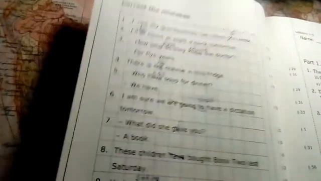 Test 1 (Lesson 1-5) / Барашкова. 5 класс. ГАЯ. Проверочные работы