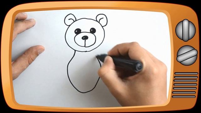 Рисовалки для детей. Рисуем Teddy Bear смотреть онлайн