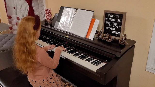 Daria piano маленькая полька/ malenikaia polka. beginner смотреть онлайн