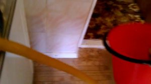 Слив воды из стиральной машины "Волга - 15А"