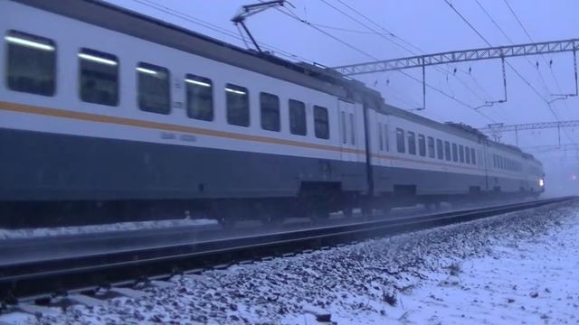 Электропоезд ЭД4М-0502. смотреть онлайн