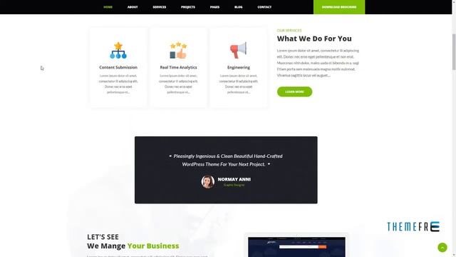Acumec - Business Multipurpose WordPress Theme Haig Frankie смотреть онлайн