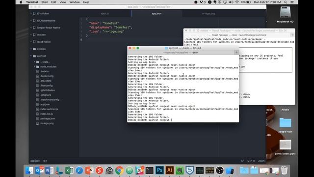 Easy React Native app icon set up смотреть онлайн