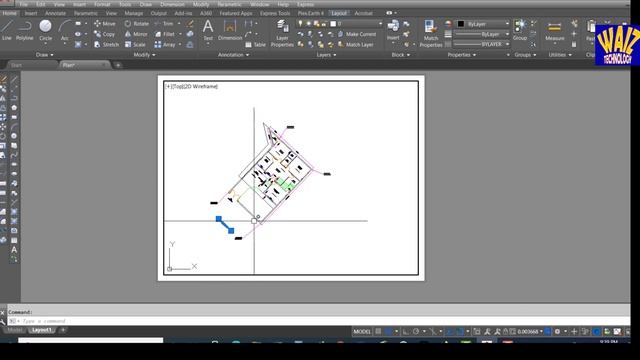 Rotate view with UCS | Change direction in layout with UCS | How to rotate View in viewport with UC смотреть онлайн