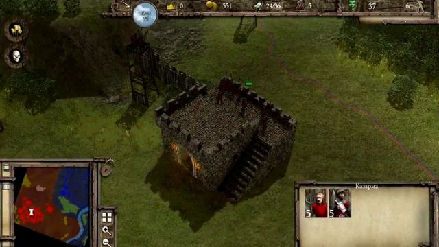 [Прохождение] Stronghold 3 - Mission 4 смотреть онлайн