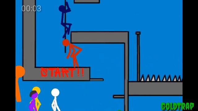 ПАРКУР ПРОХОЖДЕНИЕ СТИКМЕНОВ \ В Рисуй Мультфильмы 2 смотреть онлайн