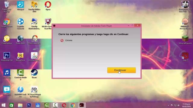 Descargar y Intalar Adobe Flash Player - Descarga Mas смотреть онлайн