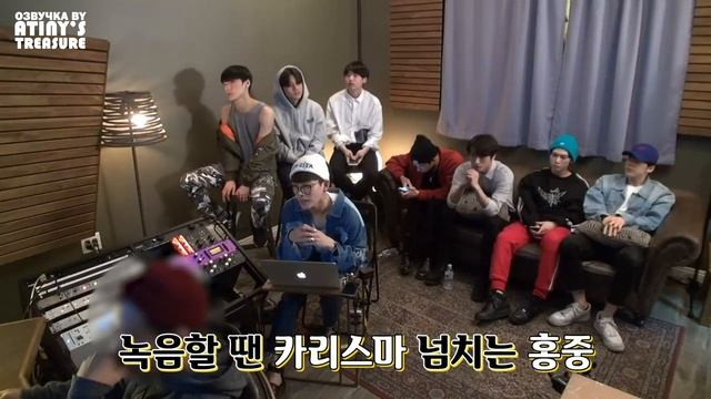 [Озвучка By ATINY'S TREASURE] ATEEZ (KQ Fellaz) в Америке EP. 15