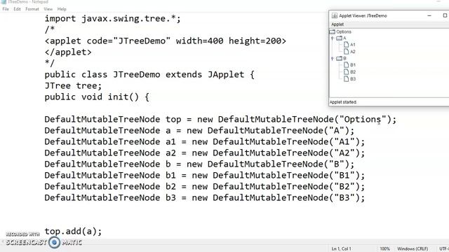 MSBTE - AJP - PRACTICAL - 7JTree Program,Tree Structure in java,Java Swing Tutorial | JTree in Swin смотреть онлайн
