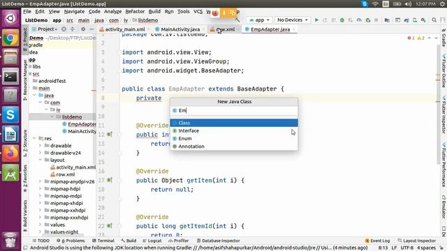 Android day 8 (listview) смотреть онлайн