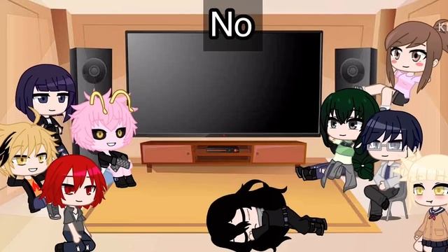 BNHA react to Aoyama смотреть онлайн