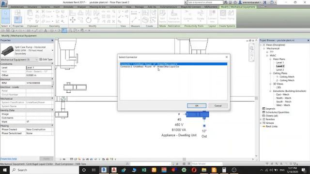 District cooling plant by Revit 03 смотреть онлайн