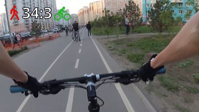 Россияне и велодорожки. Велосипеду тут не место. смотреть онлайн