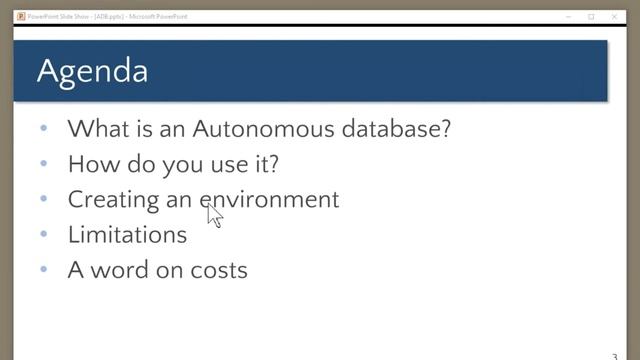 Introduction to Getting Started with Oracle Autonomous Database смотреть онлайн