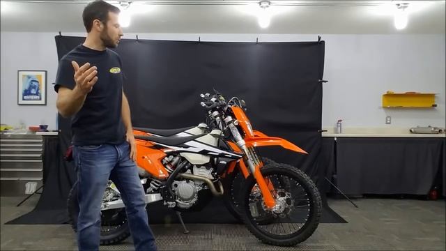2017-2018 KTM and Husky suspension lowering смотреть онлайн