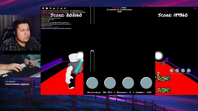 QT MOD - Termination (Transparency + Black Notes) 8 Misses! | SillyFangirl Funky Friday смотреть онлайн